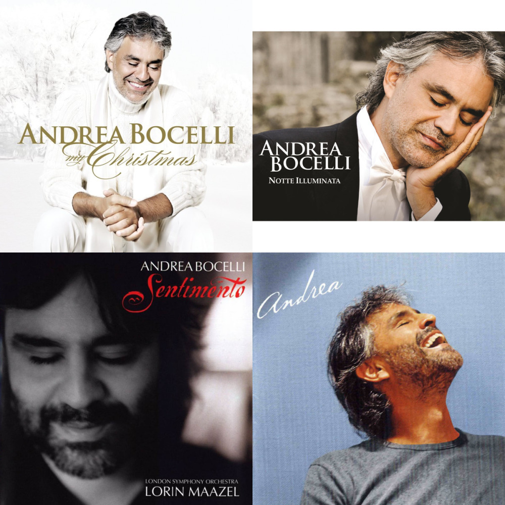 Слушать песню андреа. Певец Andrea Bocelli. Андреа Бочелли альбомы. Андреа Бочелли плакат с именем.