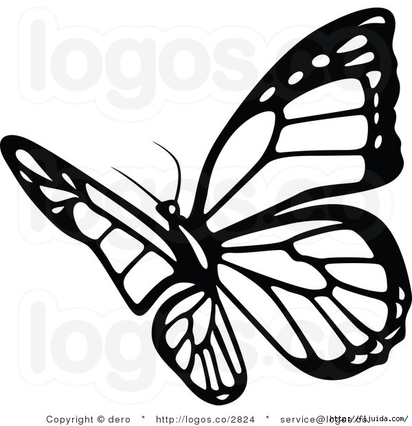 royalty-free-black-and-white-butterfly-logo-by-dero-2824 (600x620, 154Kb)